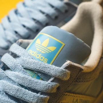 adidas LA Trainer Light Blue Mood Details