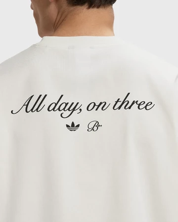 BSTN x adidas Apparel Collection All Day Shirt weiß