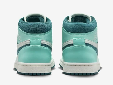 Jordan 1 Mid Bleached Turquoise