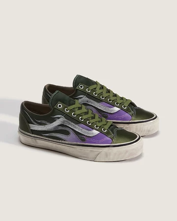 Vans LX Old Skool 36 Archive Flame Green Paar