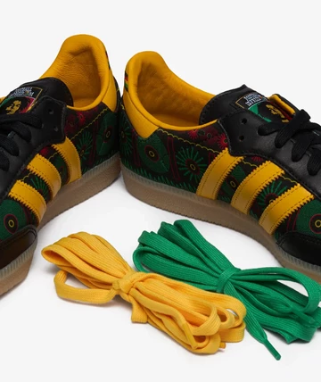 adidas x JFF x Bob Marley Samba Schnürrsenkel