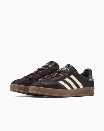 Wales Bonner x adidas Gazelle Pony Hair Core Black Paar
