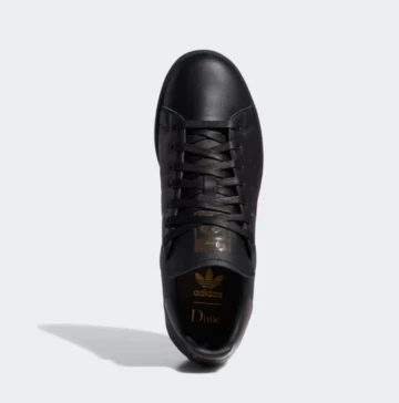 Dime adidas Stan Smith Core Black von oben