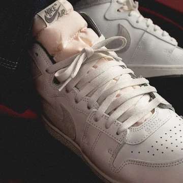 Nike Air Ship SP Tech Grey On Feet Detail