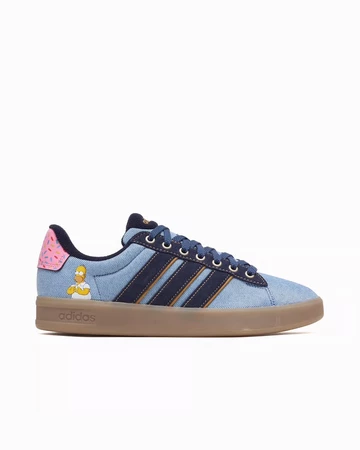 The Simpsons x adidas Grand Court Homer Donut Außenseite