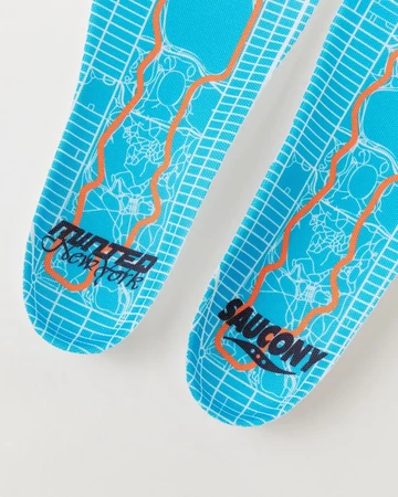 Minted New York x Saucony Endorphin Speed 4 Blue Sohle