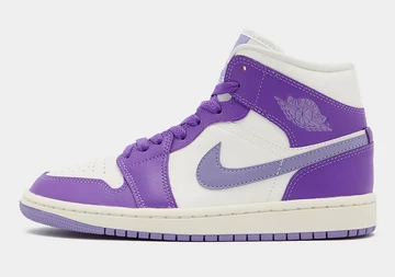 Jordan 1 Mid Purple Sail BQ6472-504 von der seite