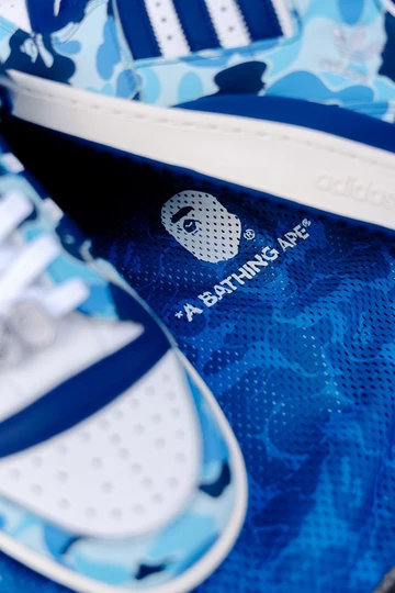 BAPE adidas Forum Details 3