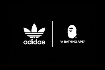 BAPE adidas Forum Low Green Camo 30th Anniversary - Branding
