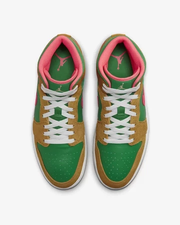 Jordan 1 Mid Watermelon von oben