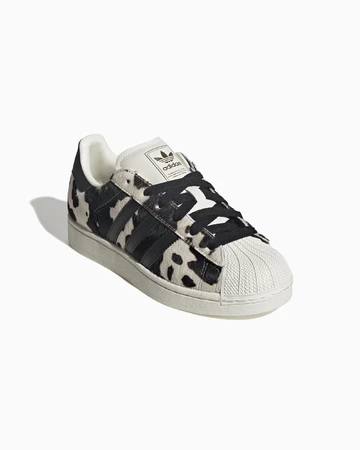 adidas Superstar II Animal Cow Print seitlich