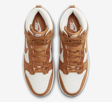 Dunk High Monarch paar Zunge