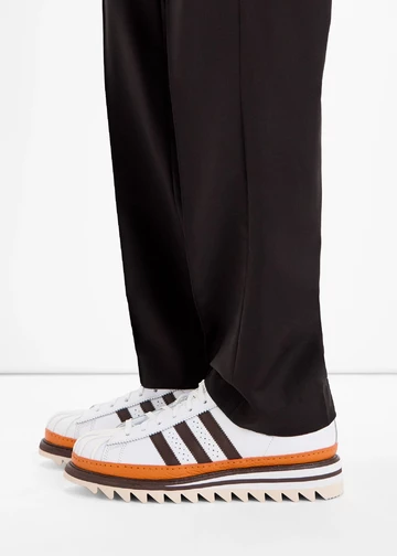 CLOT x adidas Superstar DS Coffee getragen