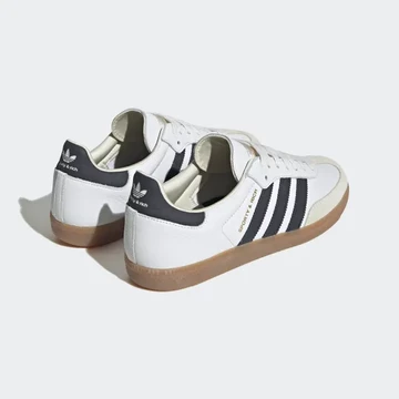 Sporty & Rich adidas Samba OG White von hinten