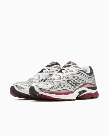 Saucony Pro Grid Omni 9 Silver Red
