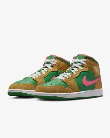 Jordan 1 Mid Watermelon seitlich