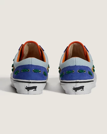 Vans Old Skool 36 Knot Vibram Blue Fersen