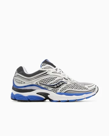 Saucony Pro Grid Omni 9 Silver Blue Seite außen