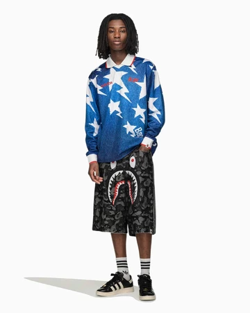 BAPE x adidas Apparel Longsleeve getragen
