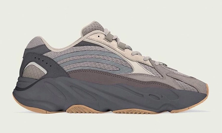 Adidas originals yeezy 700 leather suede and mesh sneakers best sale