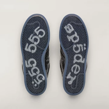 Sp5der x adidas Superstar II Black Sohle