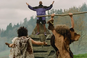 Palace New Balance 991 Lookbook 1