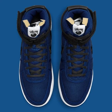 Stussy Nike Vandal High Deep Royal Blue DX5425-400 von oben