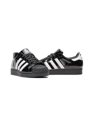 adidas Superstar II Chrome Black Paar Außenseiten