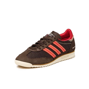 Wales Bonner adidas SL72 Knit Brown Schräg