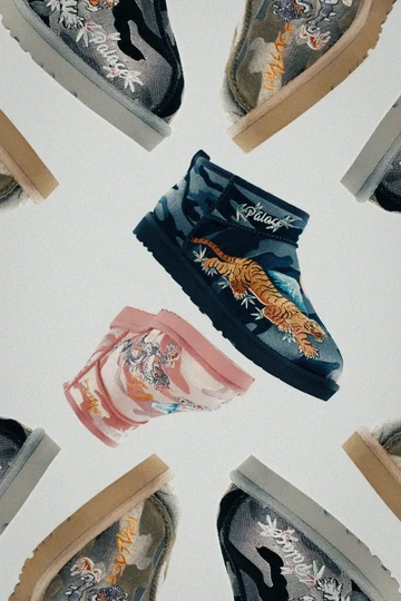 Palace x UGG Classic Ultra Mini Boot Tiger Pack