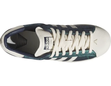 Anthony Edwards x adidas Superstar II Green Silver von oben