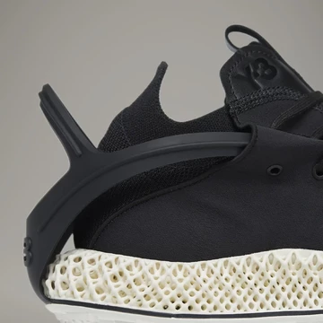adidas Y-3 Runner 4D Halo Black Detail Ferse