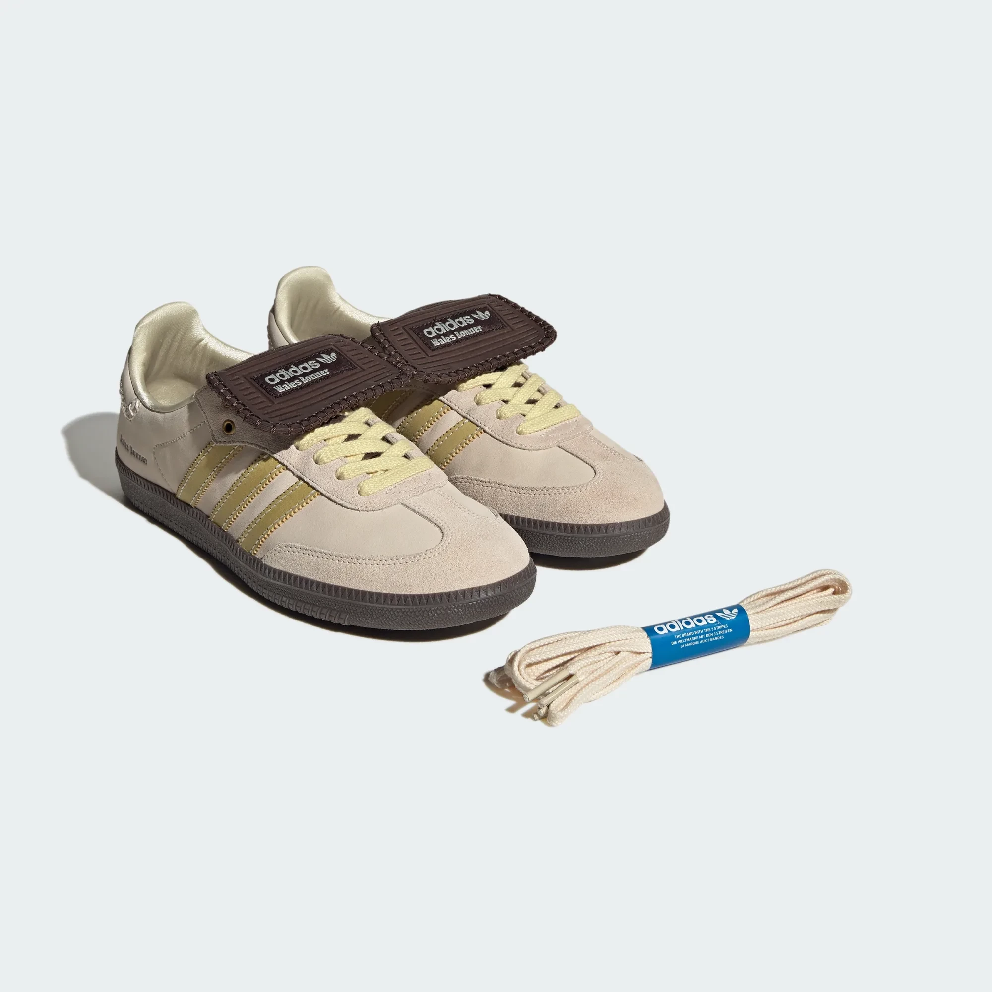 adidas gazelle silver green womens Adidas Originals x Wales Bonner Samba Nubuck main image 0