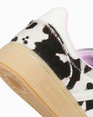 adidas Handball Spezial Cow Print Pink Ferse Details