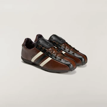 Wales Bonner x adidas Y3 The Field Lizzard Dark Brown schräg