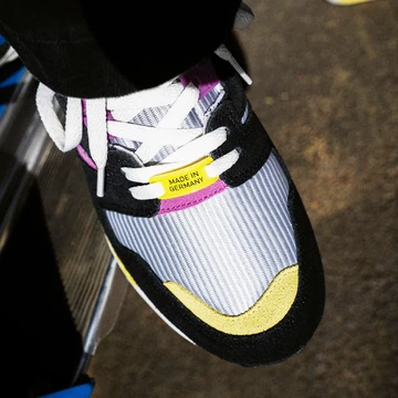 adidas ZX 8000 Made in Germany Pure Black von oben