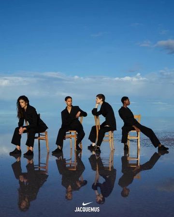 Jacquemus Air Force 1 Low White Models