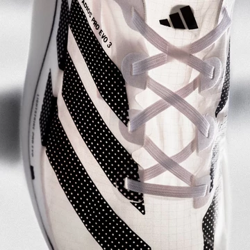 adidas Adizero Adios Pro Evo 3 White Black Detailbild