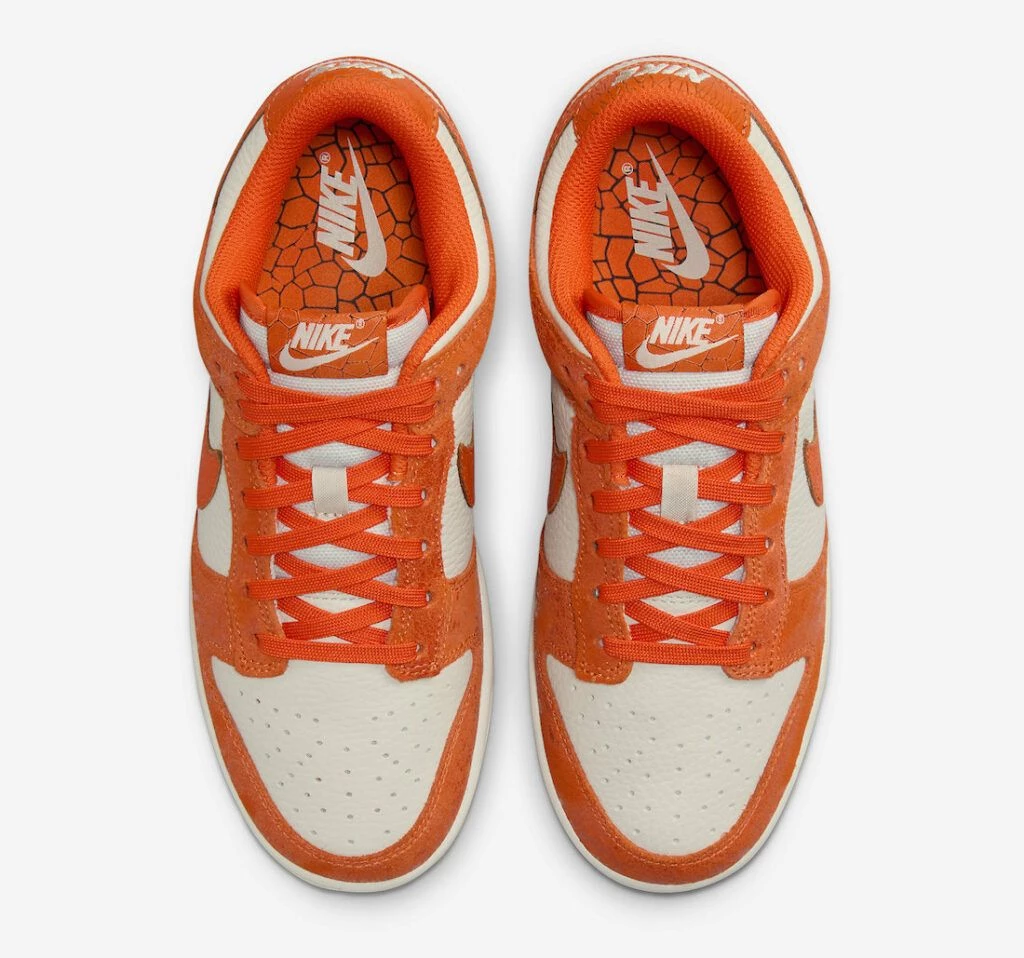 Dunk Low Cracked Orange FN7773-001 | Dead Stock display picture 1