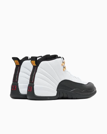 Jordan 12 White Taxi Fersen