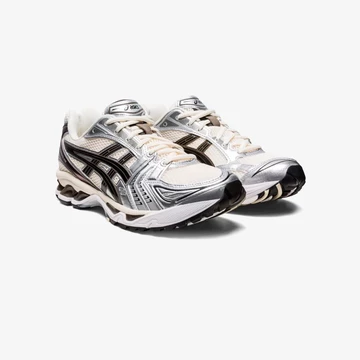 ASICS Gel Kayano 14 Cream Black Seitenansicht schräg