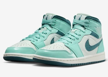 Jordan 1 Mid Bleached Turquoise