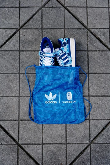 BAPE adidas Forum Detail Aufnahme