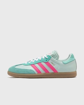 Messi x adidas Samba Mint & Lucid Pink Außenseite