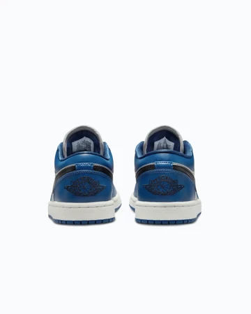Jordan 1 Low French Blue von Hinten