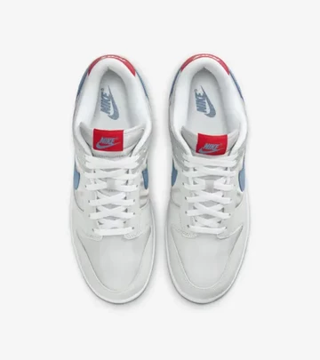 Dunk Low Silver Surfer Paar von oben