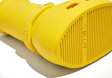 MSCHF Crocs Yellow Big Boot