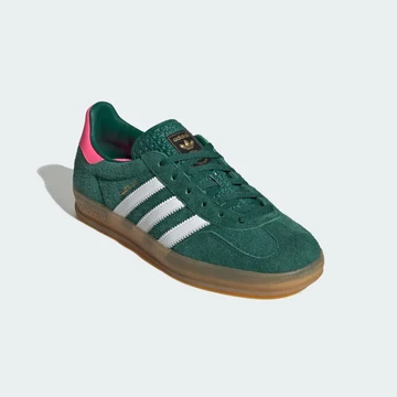 adidas Gazelle Indoor Collegiate Green schräh