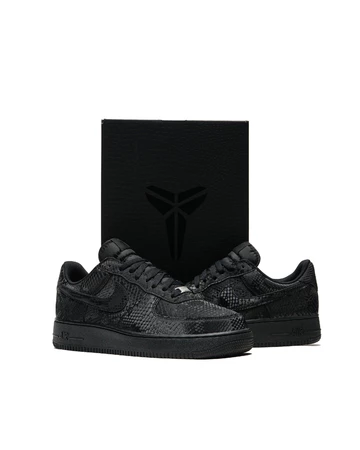 Kobe Bryant x Nike Air Force 1 Low Black Box