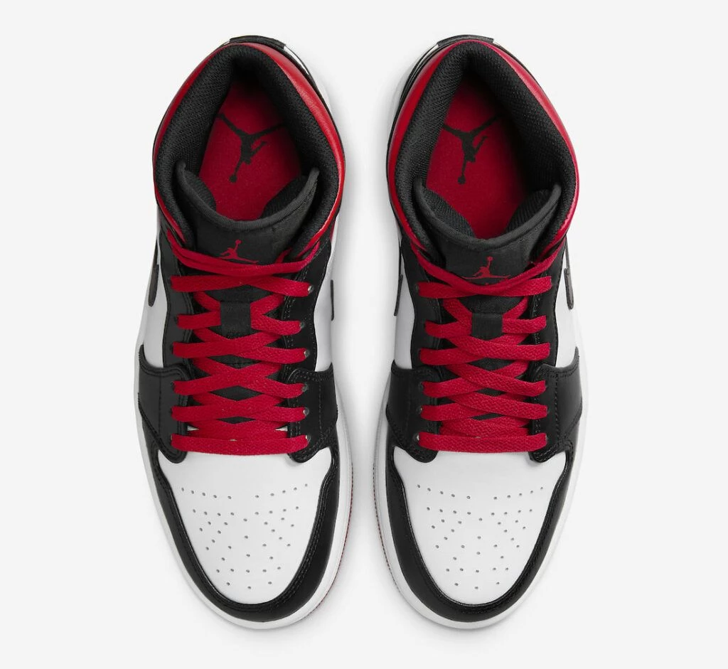 Jordan 1 Mid White Black Toe DQ8426-106 | Dead Stock